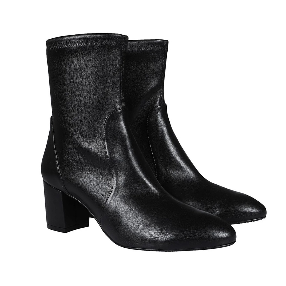 Stuart Weitzman Yuliana Slip-On Ankle Boots - Picture 4 of 8